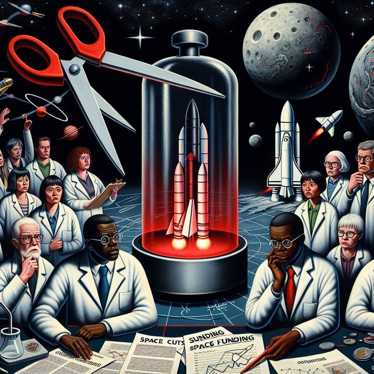 Banner for Science Community Sounds the Alarm on Major NASA Budget Cuts