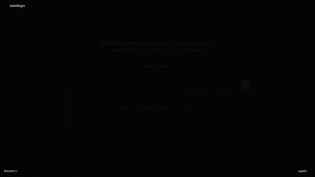 Thumbnail image for AutoRegex