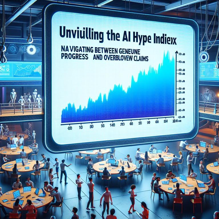 Banner for Unveiling the 'AI Hype Index': Navigating Between Genuine Progress and Overblown Claims