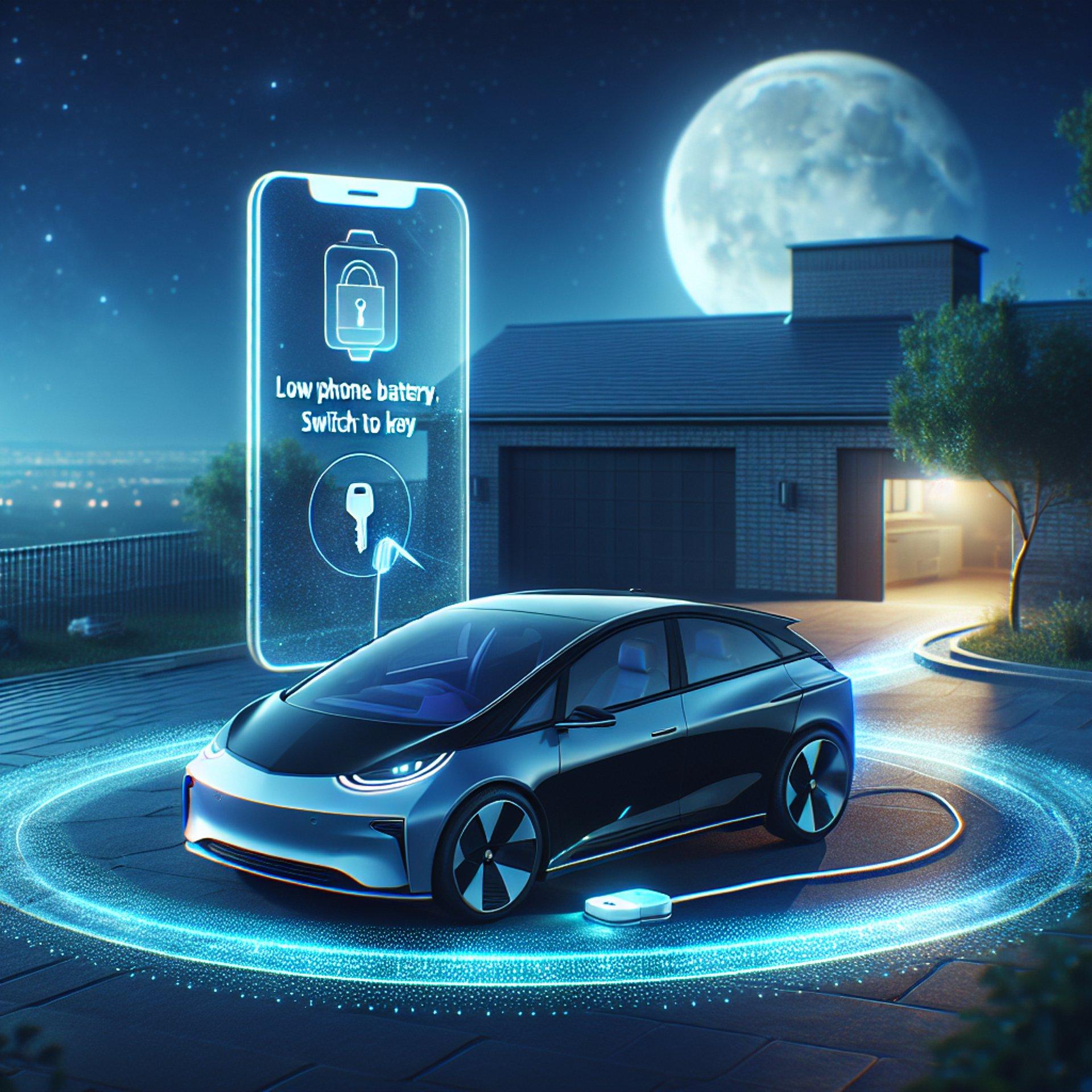 Banner for Tesla's Latest Update Prevents Phone Key Lockouts with Smart Alert
