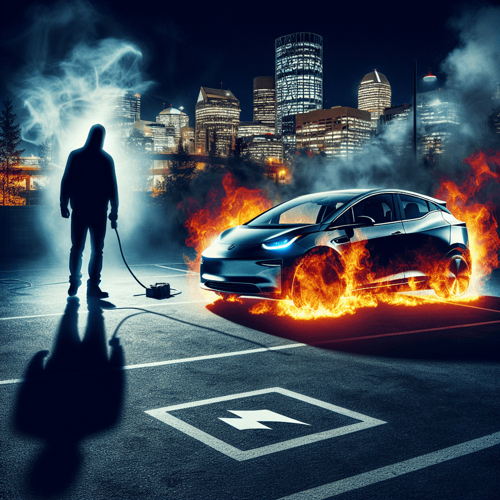 Calgary Man Charged with Arson: Tesla Vehicles Set Ablaze!