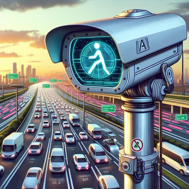 Banner for AI-Powered Cameras to Catch Motorists Texting Behind the Wheel!