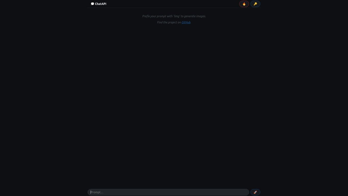 ChatAPI screenshot