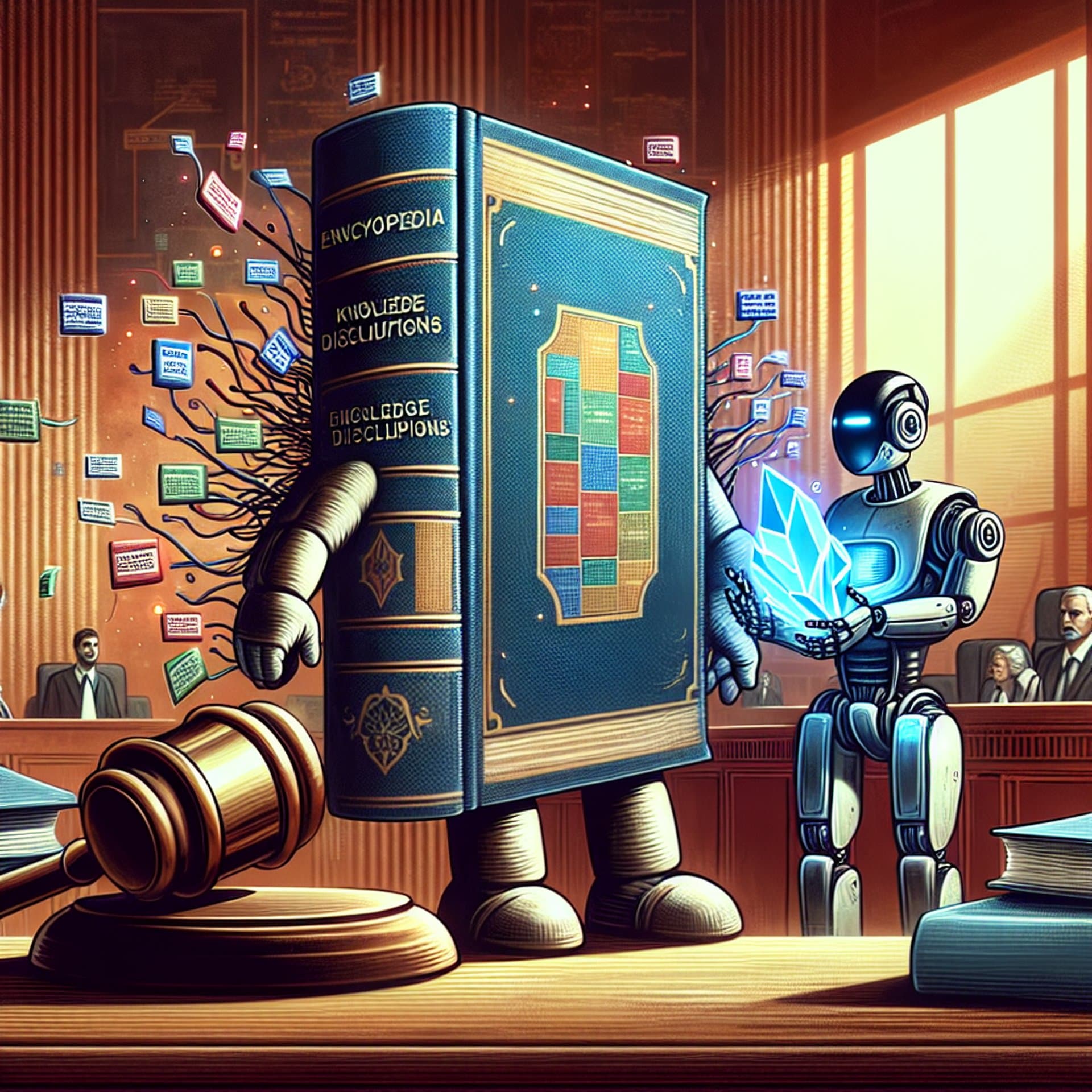 Banner for Encyclopedia Britannica Takes OpenAI to Court for Copyright Breach!