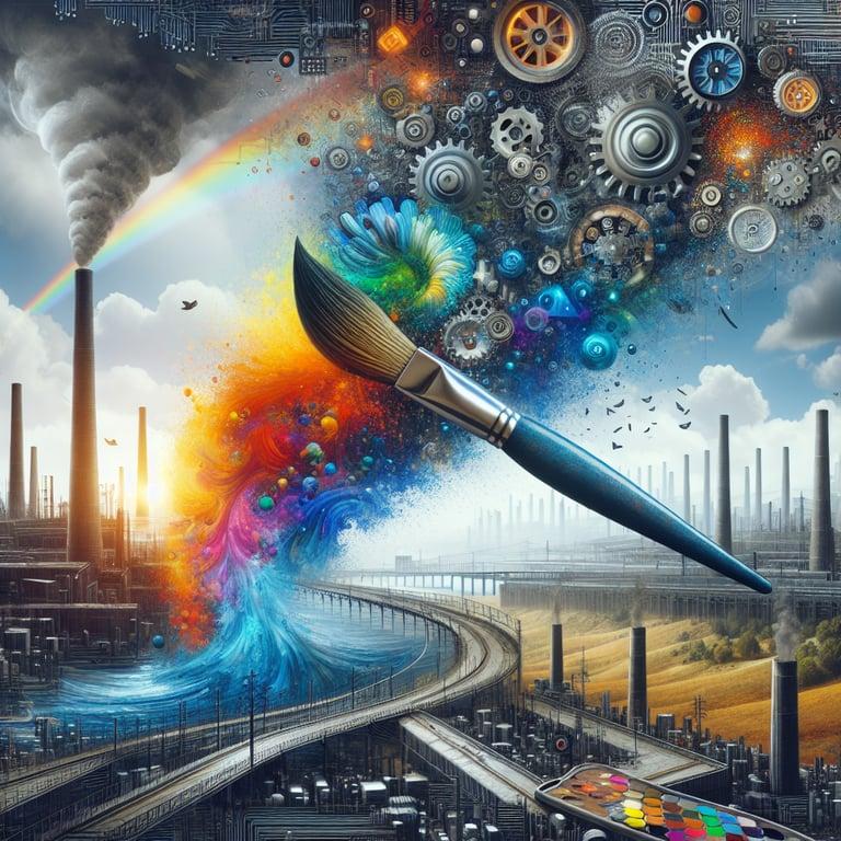 Banner for Generative AI: Revolutionizing the Creative Industry Landscape