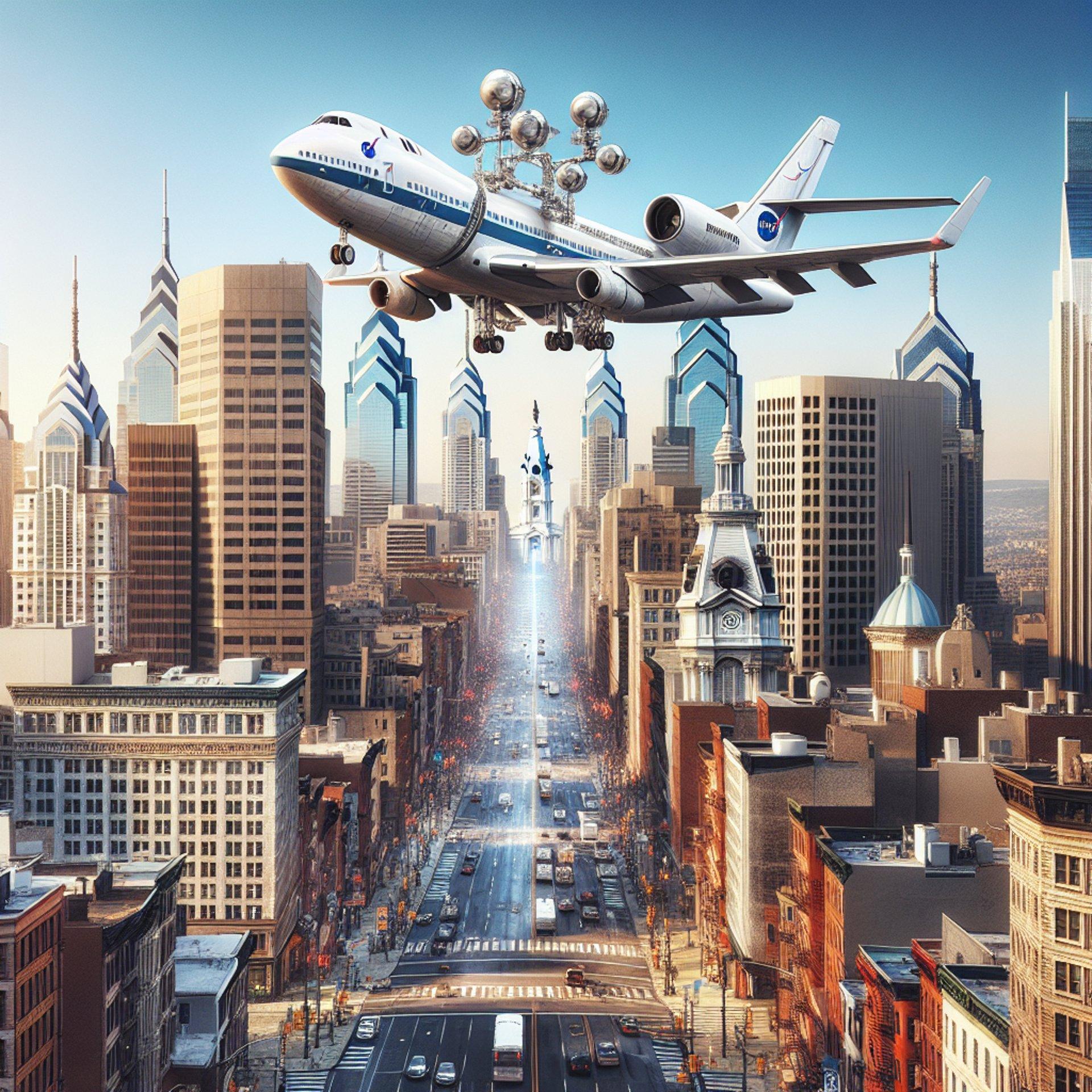 Banner for NASA's Low-Altitude Adventures Over Philly: A New Era in Airborne Research!