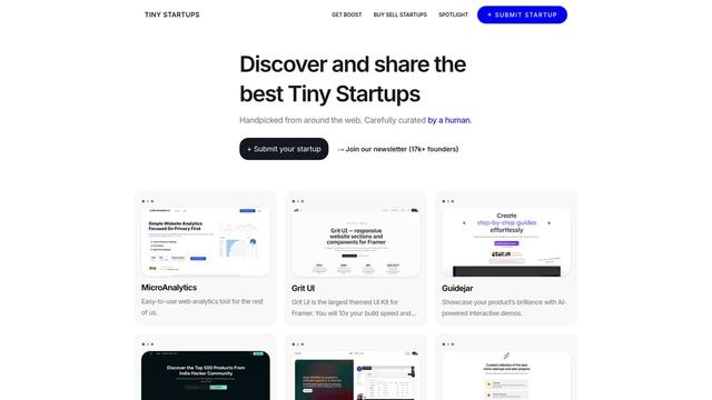 Thumbnail image for Tiny Startups