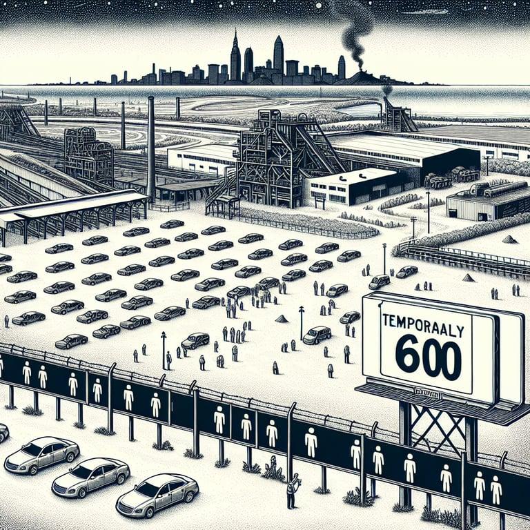 Banner for Cleveland-Cliffs to Temporarily Lay Off 600 Workers Amid Sluggish Auto Production
