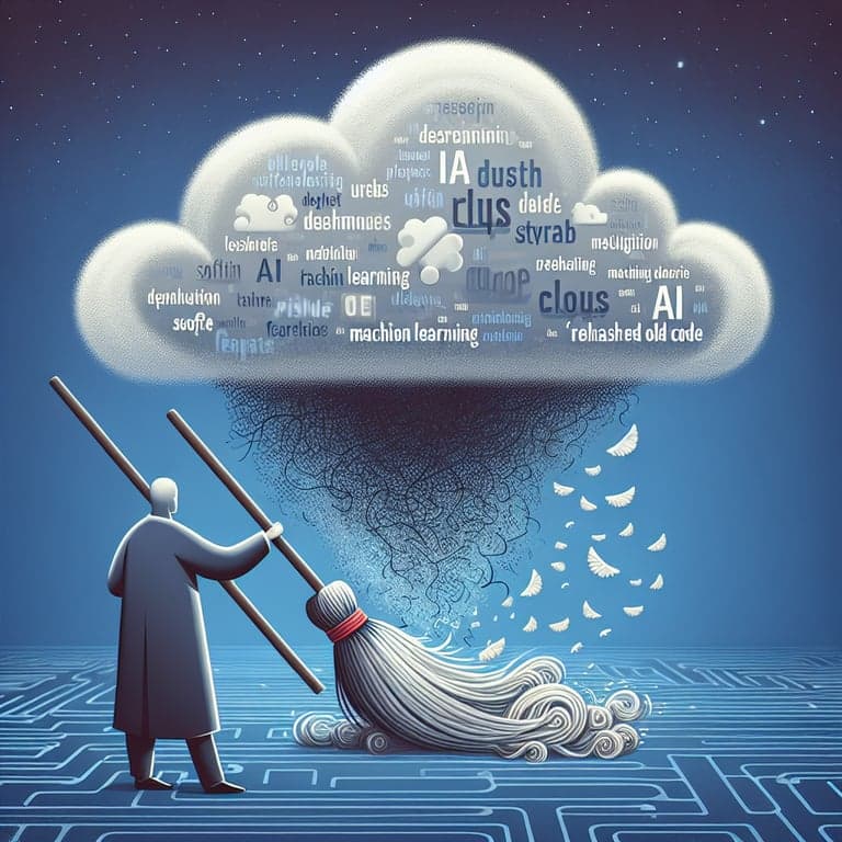 Banner for Narayana Murthy Dismisses AI Buzz as 'Rehashed Old Code'