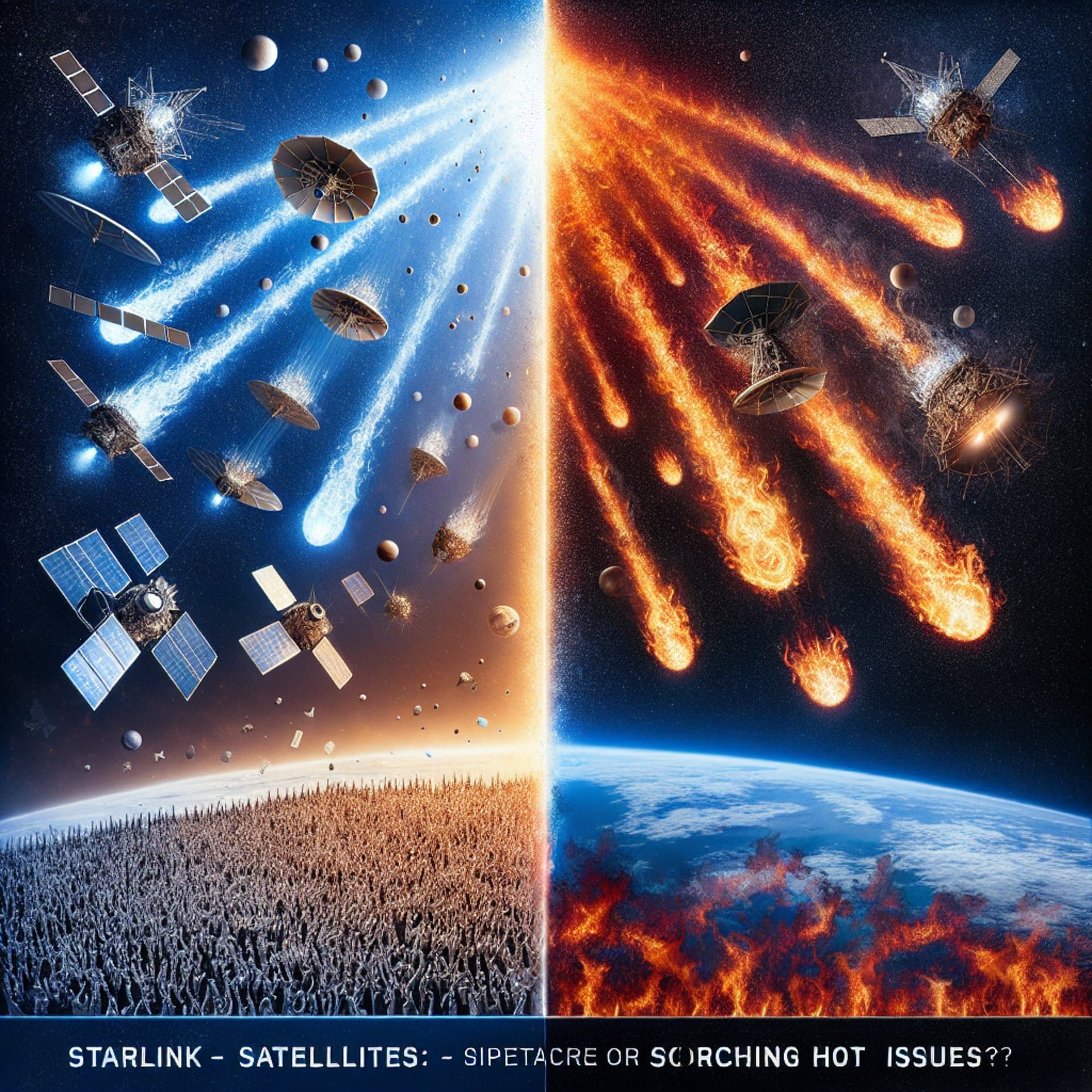Banner for Starlink Satellites: Falling Stars or Scorching Hot Issues?