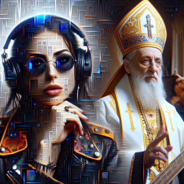 Banner for Madonna Provokes with AI-Generated Photos Featuring Pope Francis