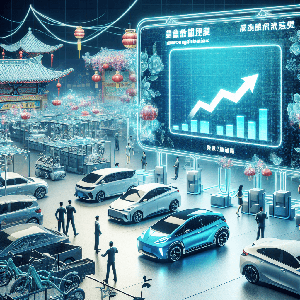 China's Booming Electric Vehicle Sector: A Look at Insurance Registrations for EVs