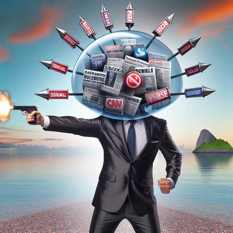 Banner for Elon Musk Fires Back at Media: Denies Visiting Epstein’s Island