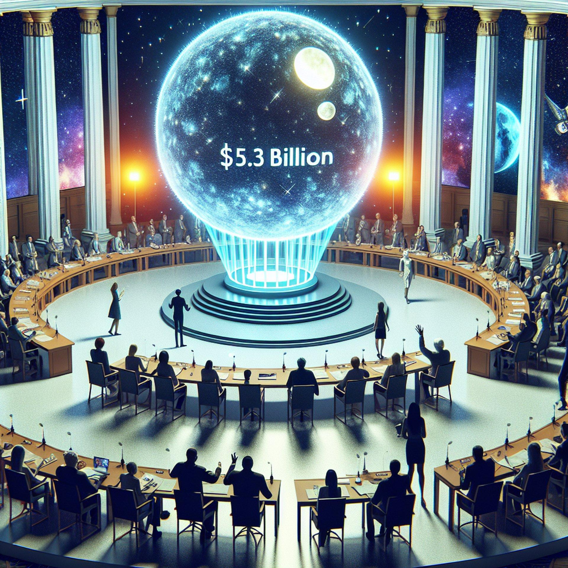 Banner for Debate Ignites Over NASA's Lunar Gateway: A $5.3 Billion Question