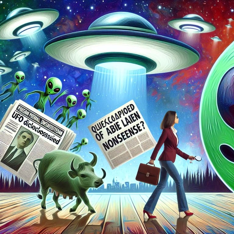Vivian Jenna Wilson Takes on Trump's UFO Disclosure: A Move Away from 'Alien Bulls*it'