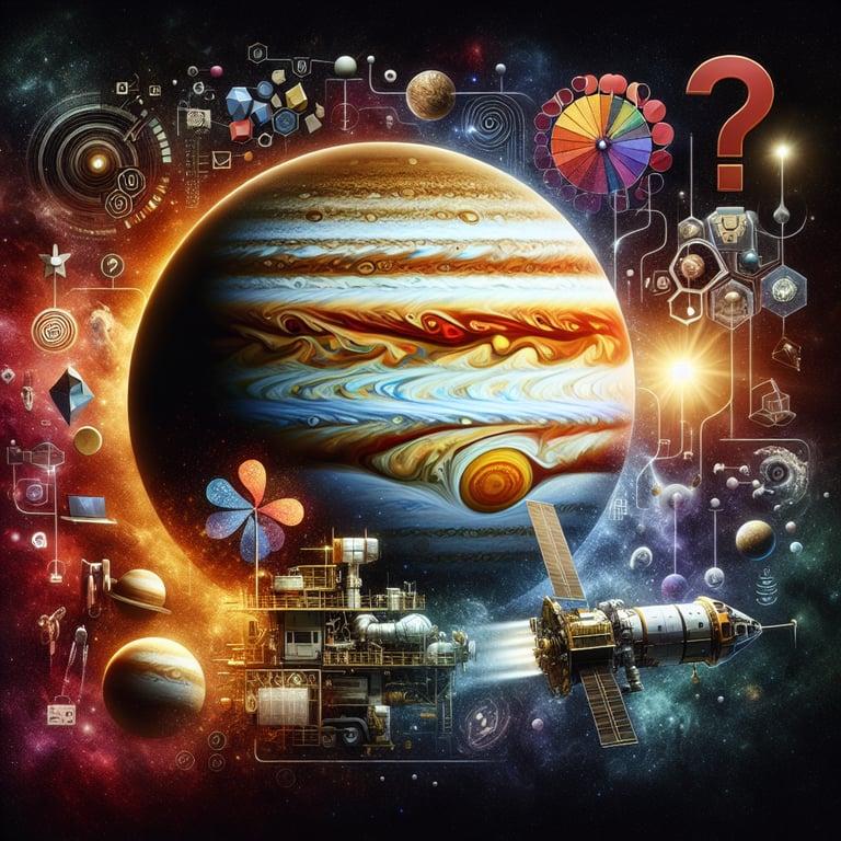 Banner for NASA's Juno: A Stellar Encounter with Jupiter's Mysteries!