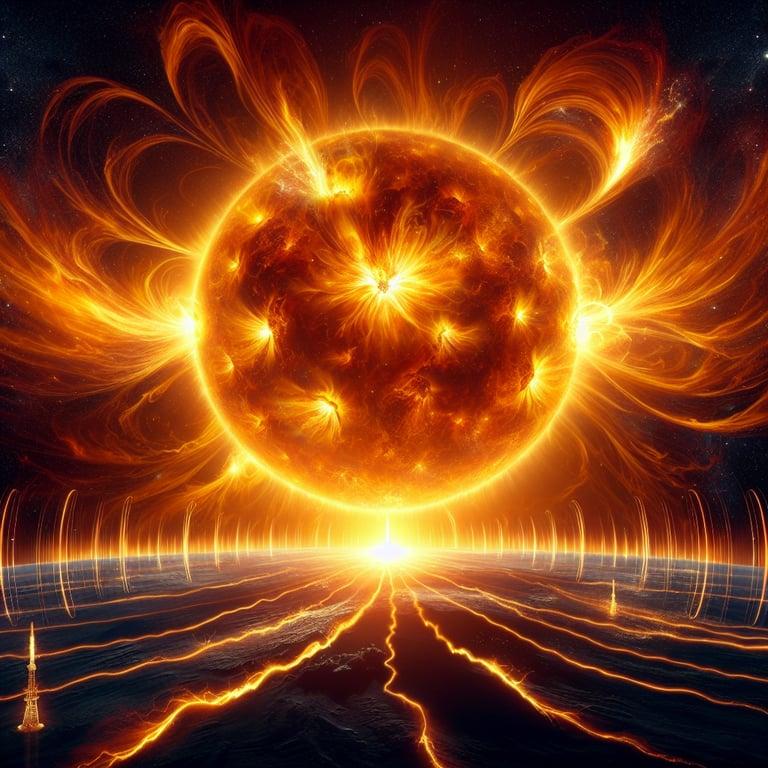 Banner for Sun's Fury Unleashed: Intense Solar Flares Spark Global Radio Blackouts
