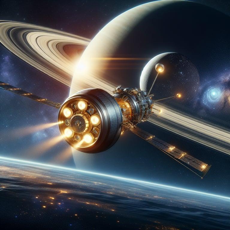 Banner for NASA Aims for the Stars in Search for Life: Orbilander Mission to Saturn's Moon Enceladus