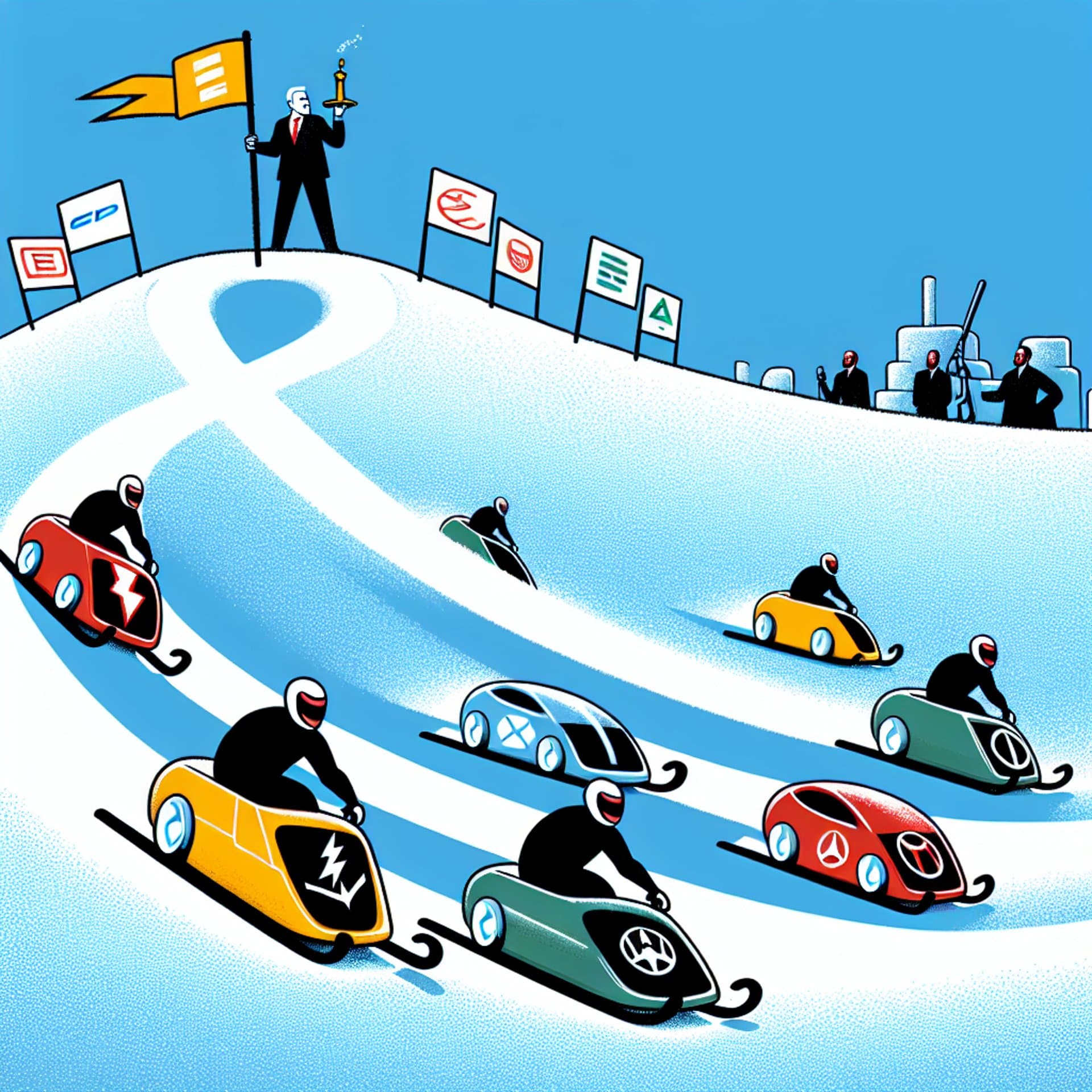 Banner for Elon Musk Calls BYD's Sales Drop 'Tough Sledding' Amid Fierce EV Rivalry