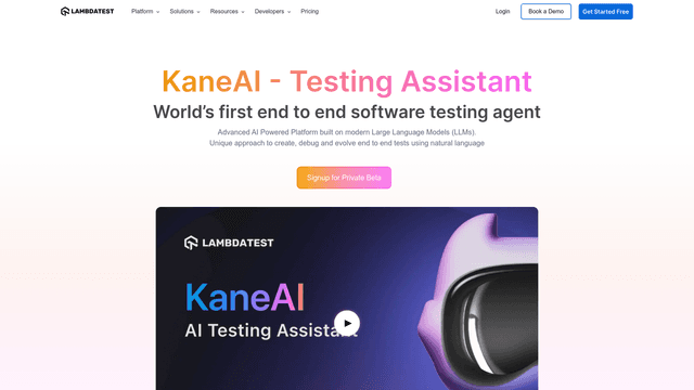 Thumbnail image for Kane AI