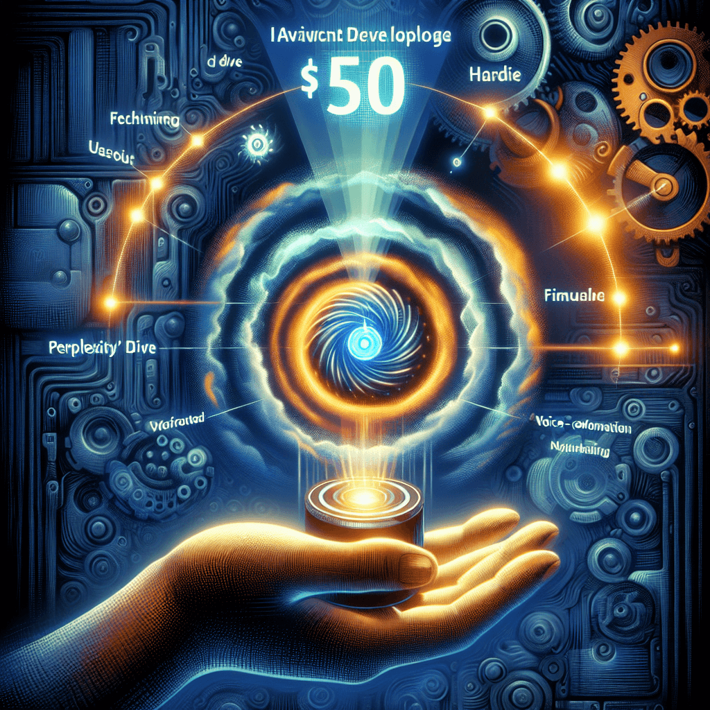 Perplexity's Dive into Hardware: A $50 Voice-Controlled AI Gadget in the Works!