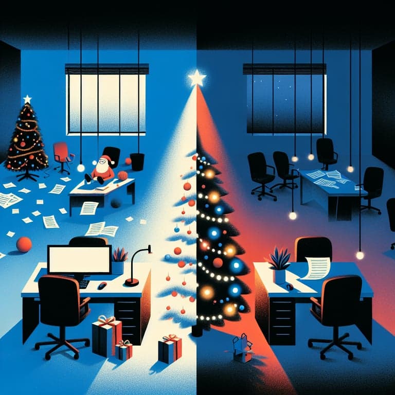 Should Companies Continue Holiday Festivities After Layoffs? A Corporate Conundrum