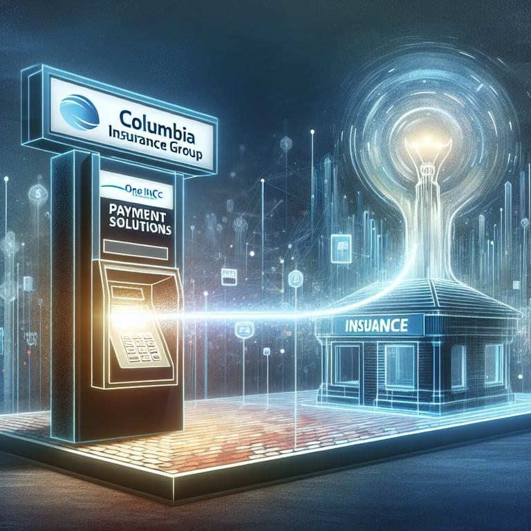 Banner for Columbia Insurance Group Innovates with One Inc's Payment Solutions