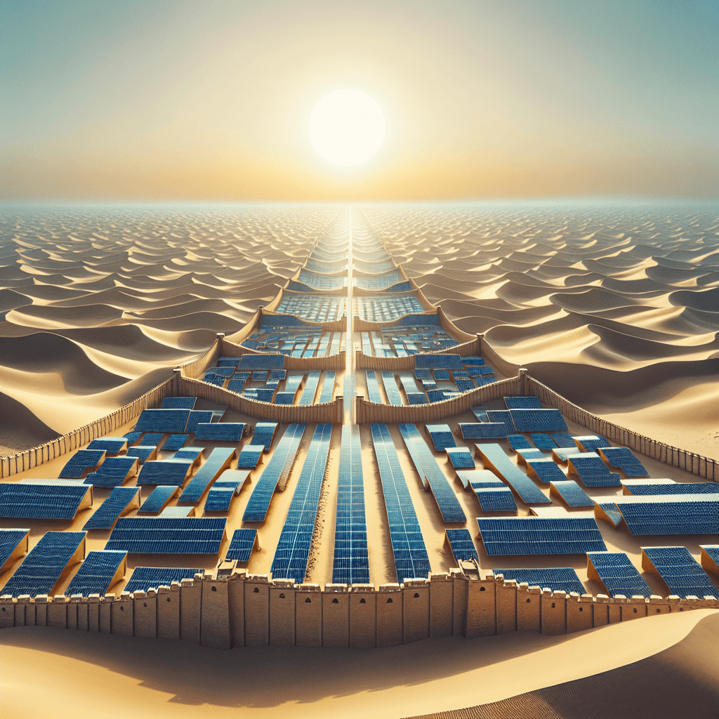 China's Solar Great Wall: A Renewable Revolution in the Kubuqi Desert