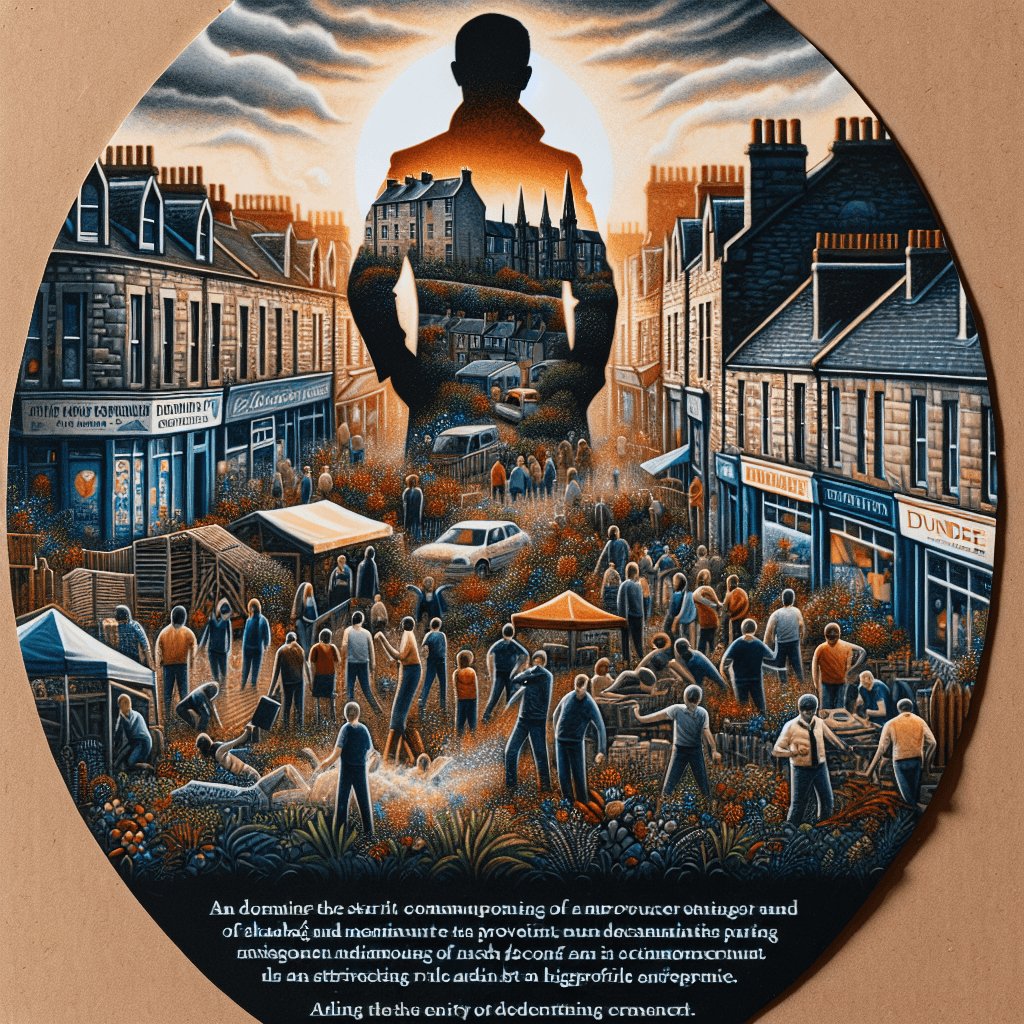 Banner for Elon Musk's Provocation Fails to Shake Up Lochee: Community Spirit Prevails in Dundee!