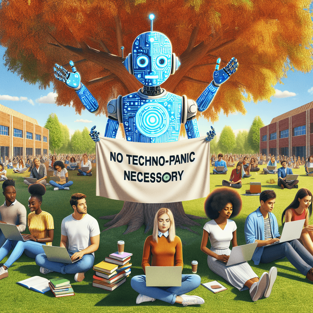 College Students and AI Anxiety: Why Techno-Panic Isn't Necessary