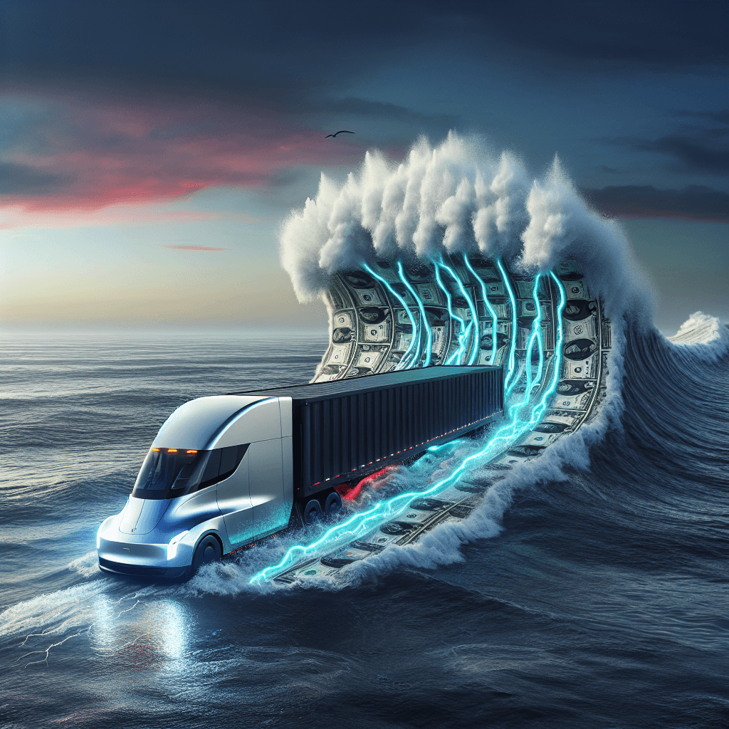 Tesla's Tumble in Regulatory Credits: Can Electric Semis Turn the Tide?