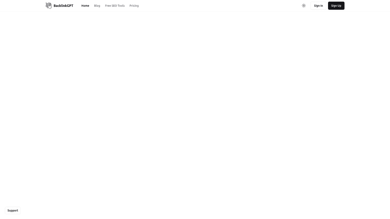 BacklinkGPT screenshot