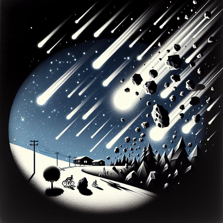 Banner for Meteor Shower Strikes Washington County: NASA Confirms Meteorites on the Loose!