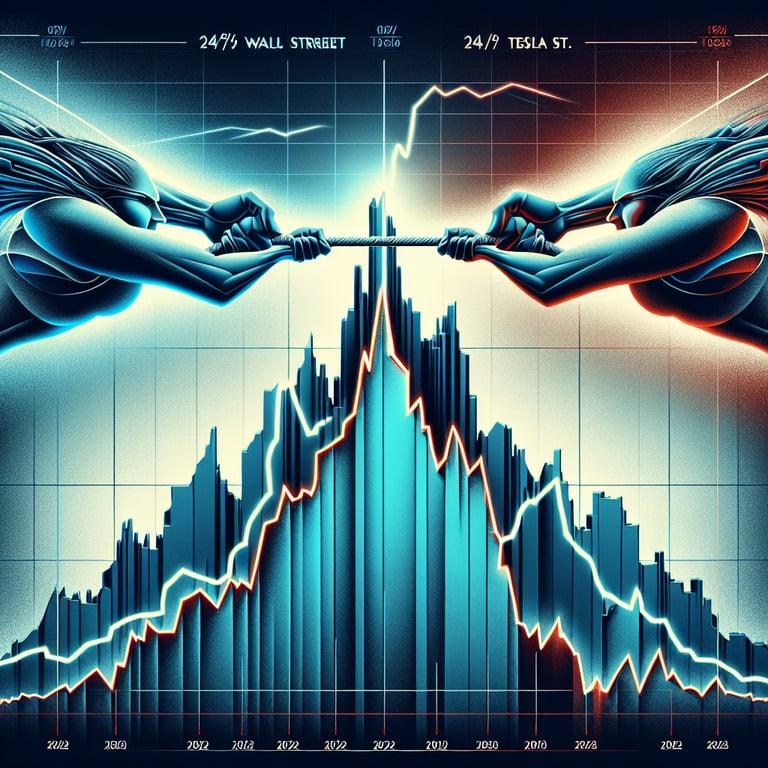 Banner for Wall Street vs 24/7 Wall St.: Tesla’s 2025 Stock Price Tug-of-War!