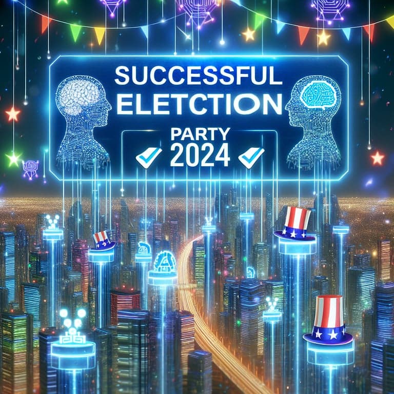 AI Didn't Crash the 2024 Election Party!