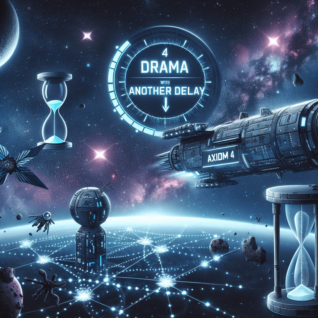 Banner for Space Drama Unfolds: Axiom Mission 4 Faces Another Delay!