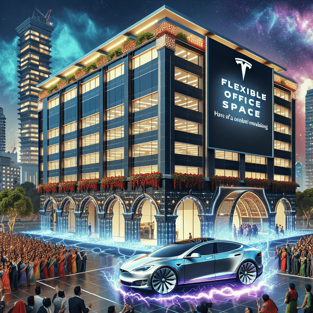 Tesla's Bold Move: Leases a Flexible Office Space in Mumbai's BKC