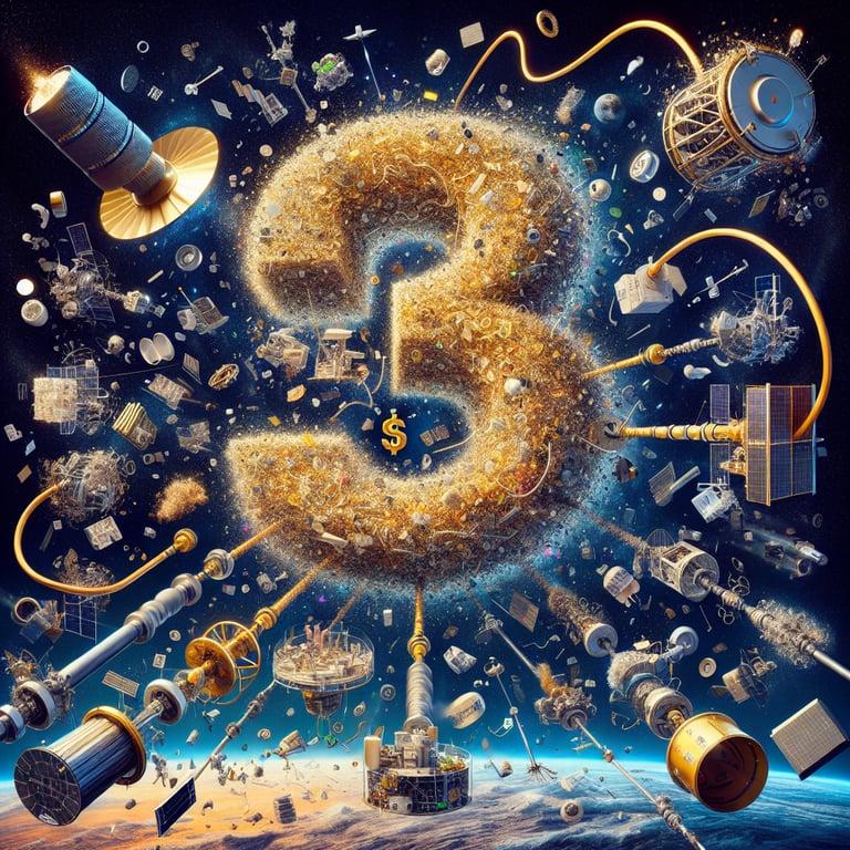 Banner for NASA's $3M Challenge: Transforming Space Waste into Useful Materials!