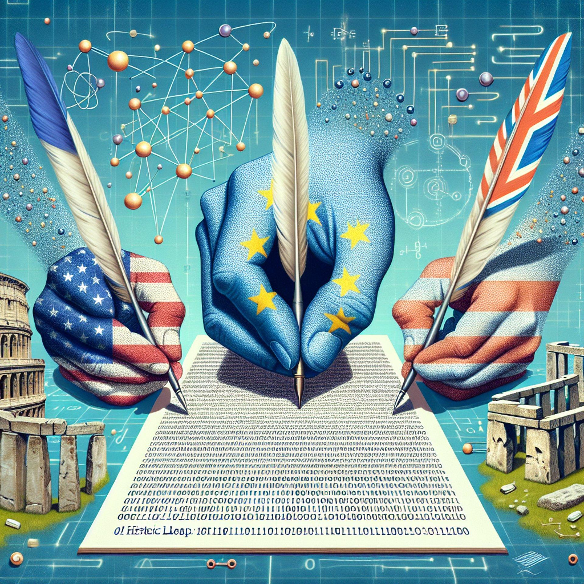 Banner for Historic Leap: US, EU, and UK Sign World's First International AI Treaty