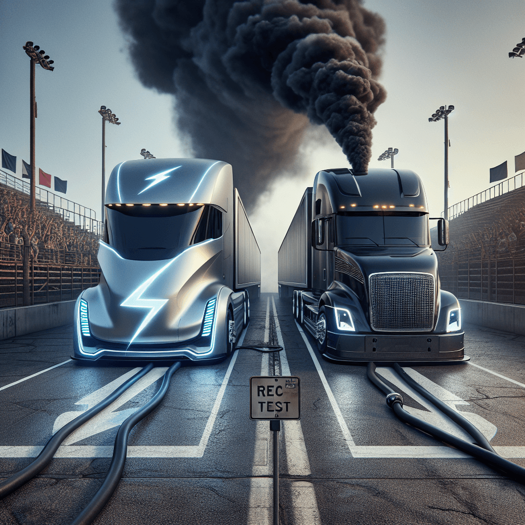 Banner for ArcBest's Tesla Semi Test: Electric Trucks Holding Their Own Against Diesels!