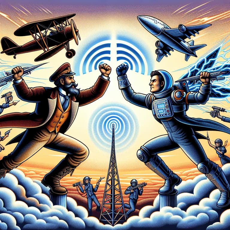 Battle in the Skies: O'Leary and Musk's Wi-Fi War Takes Off!