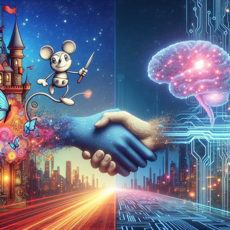 Banner for Disney Teams Up with OpenAI for Groundbreaking AI Partnership
