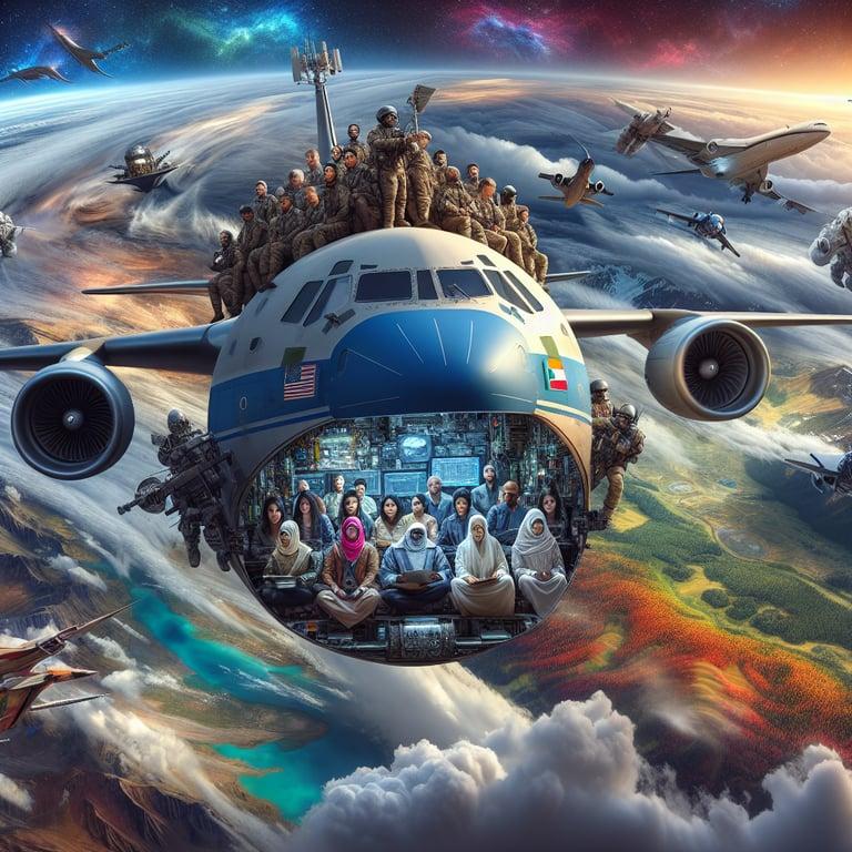Banner for NASA's Low-Flying Research Adventure: Keeping an Eye on the Skies!