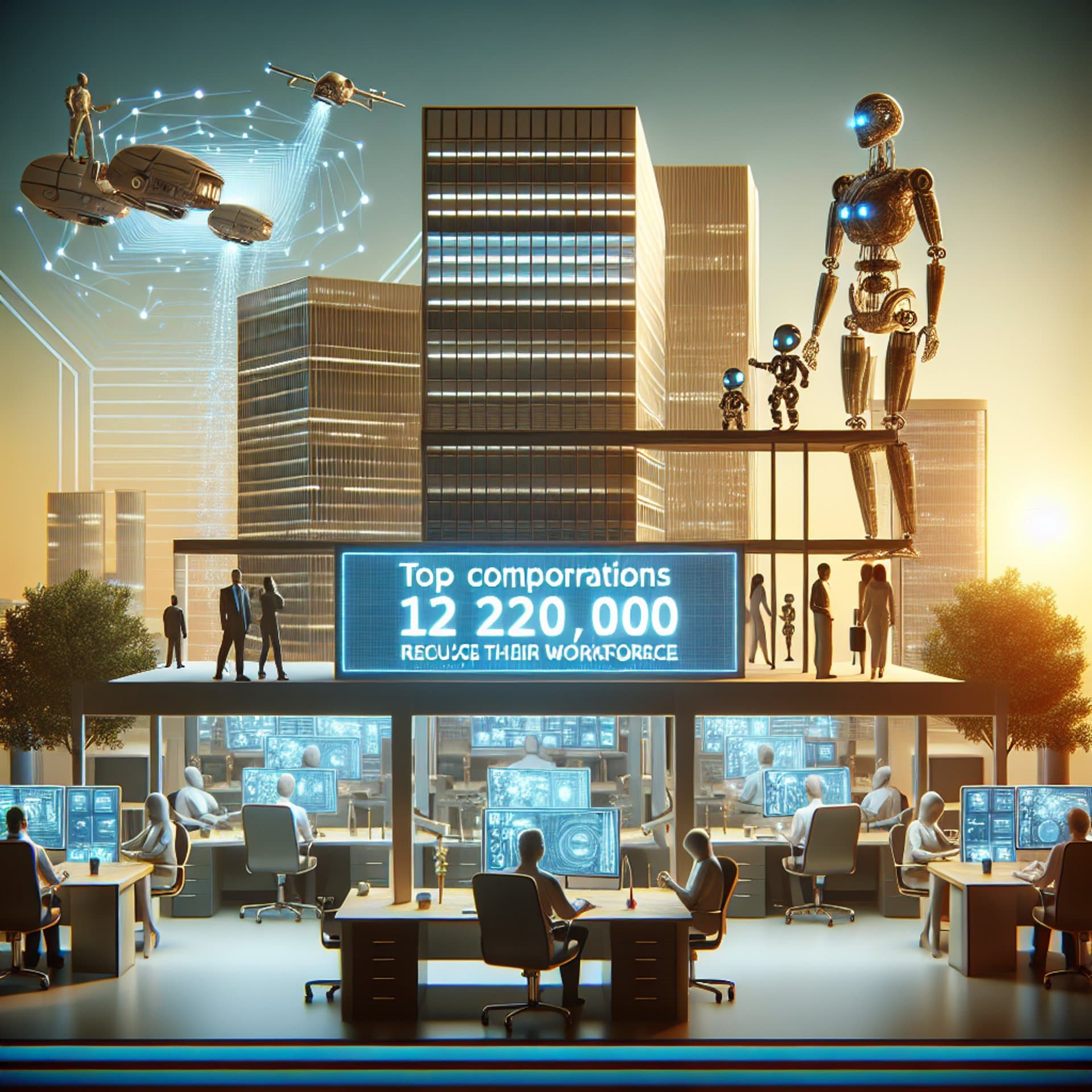 Banner for Top 10 Companies Slash 120,000 Jobs in 2025 due to Restructuring and AI Shift
