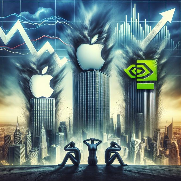 Banner for Tesla, Apple, and Nvidia Stocks Tumble: A New Era for Tech Giants Amid Market Shifts
