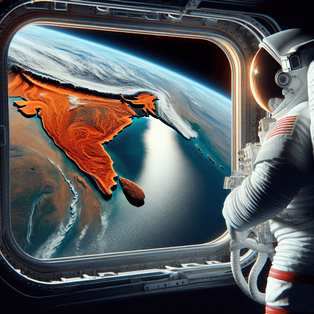 NASA Astronaut's Near-Infrared Image from Space Reveals the Majestic Ganga River Delta