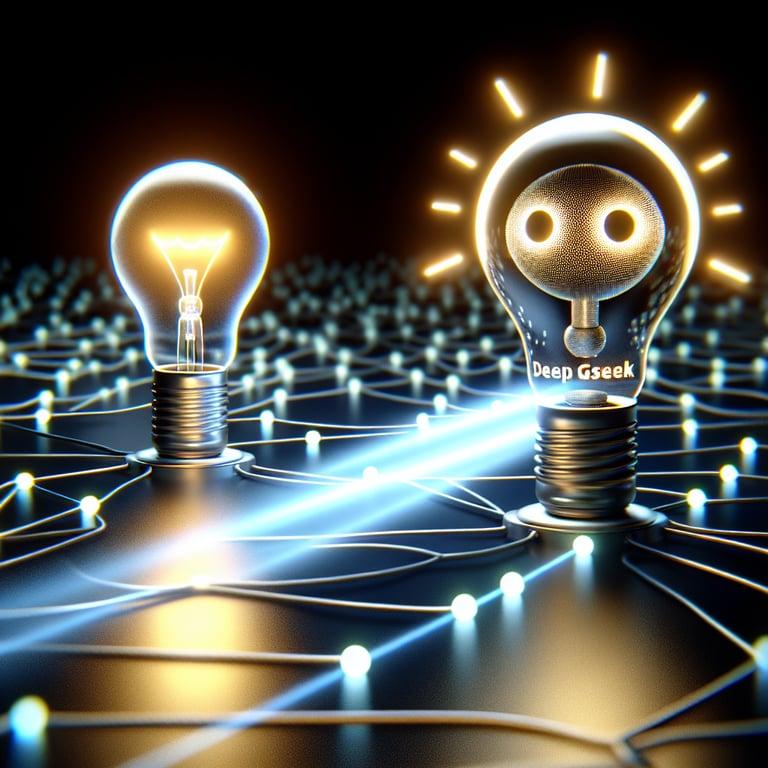 Banner for DeepSeek's AI Chatbot Surpasses ChatGPT: A Game-Changer in AI's Resource Race