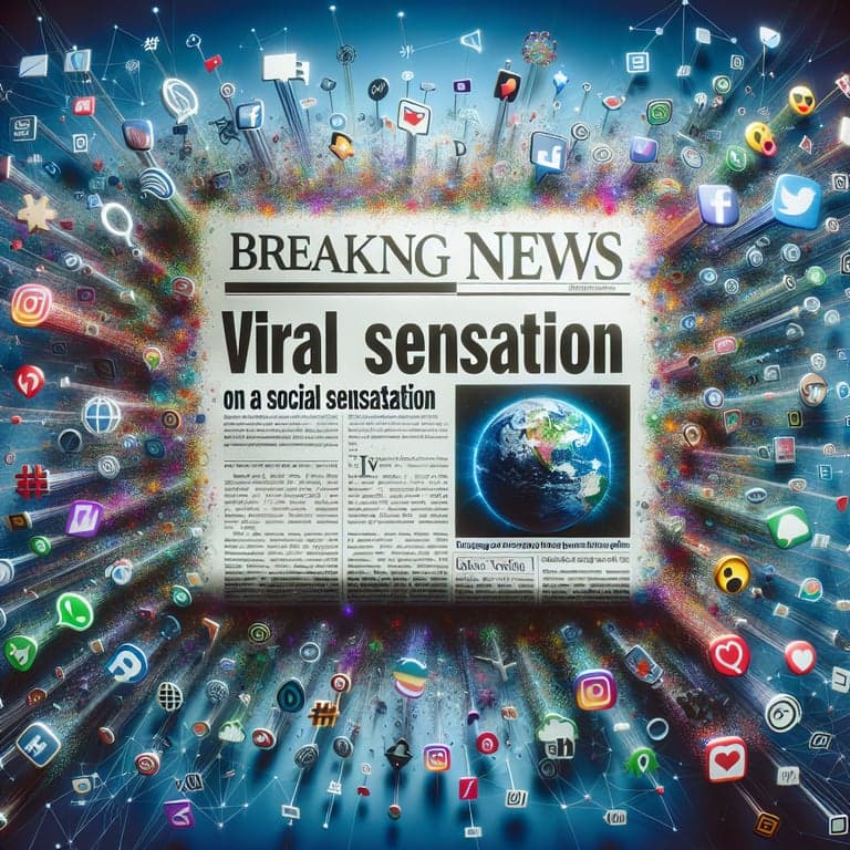 Breaking News: Facebook Chronicles a Viral Sensation