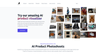AI product visualizer