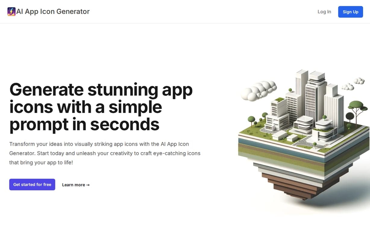 AI App Icon Generator screenshot